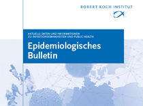 Ausschnitt vom Cover des Epidemiologischen Bulletins. Quelle: Robert Koch-Institut